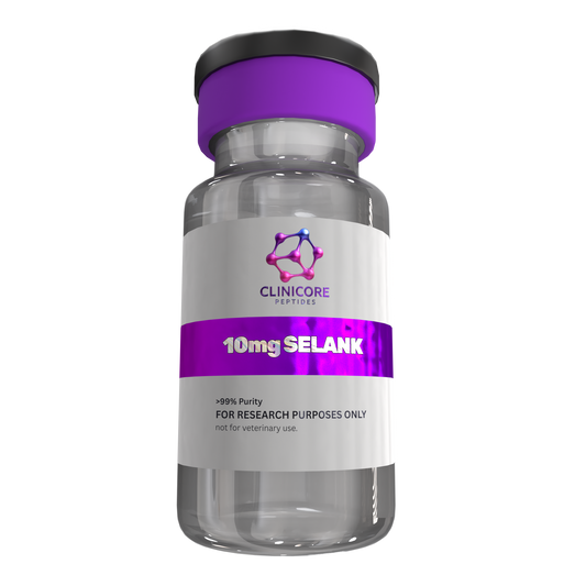 SELANK 10mg – Research Peptide Vial | CLINICORE Peptides