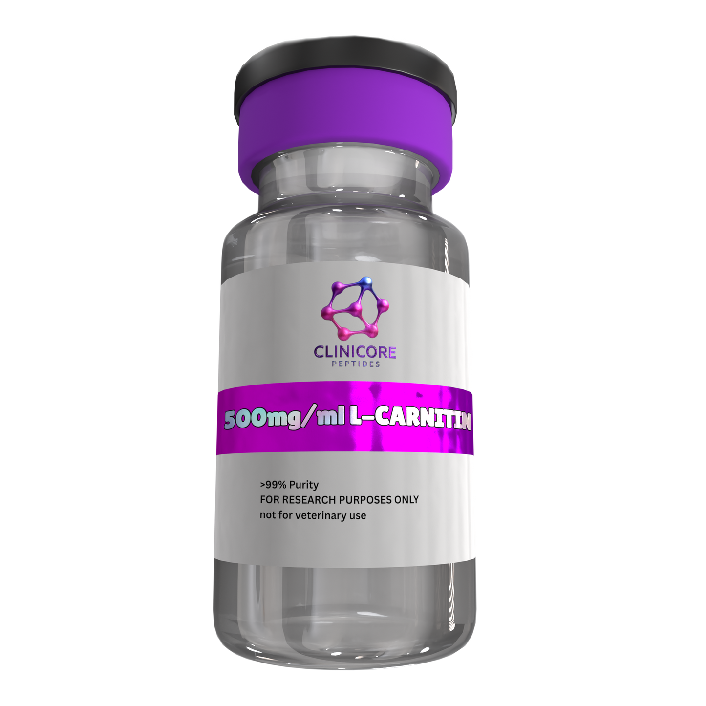 L Carnatine 500mg/20ml vial – Research Vial