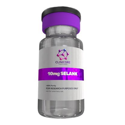 SELANK 10mg – Research Peptide Vial | CLINICORE Peptides