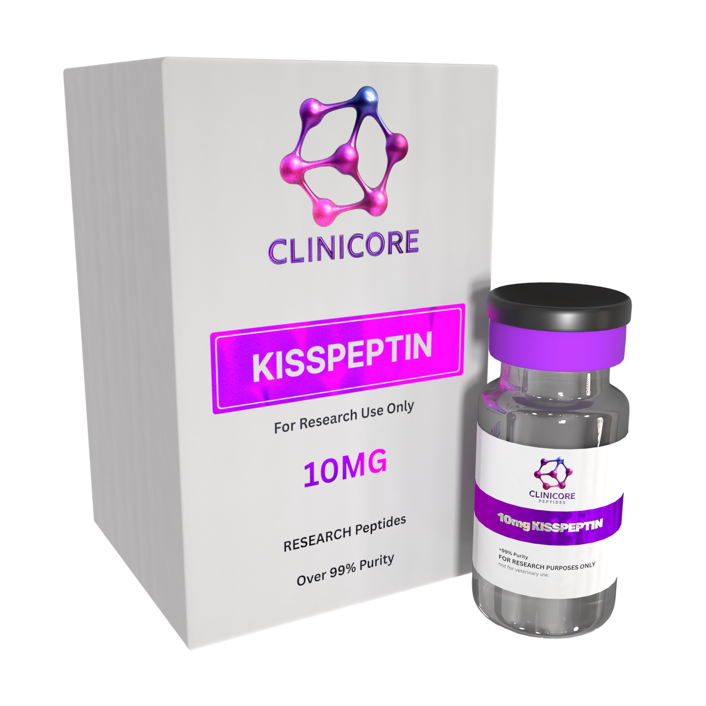 KISSPEPTIN 10mg – Research Peptide Vial | CLINICORE Peptides
